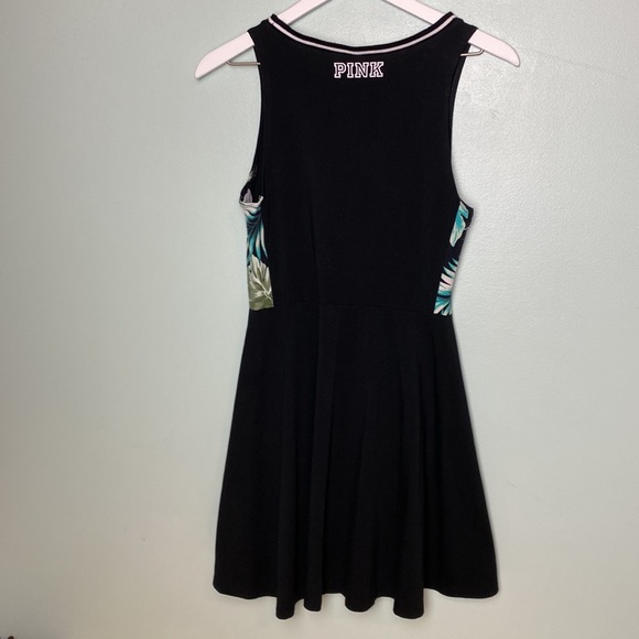 PINK Victoria’s Secret Black Skater Style Dress  Size Large - Picture 6 of 12